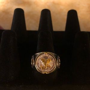 Men’s ring/stainless steel/size 10/9